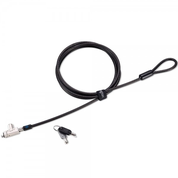 CABLE SEGURIDAD N17 SLIM CON LLAVE 1.8 MT