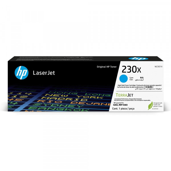 TONER W2301X 230X CIAN HASTA 5500 PAGINAS