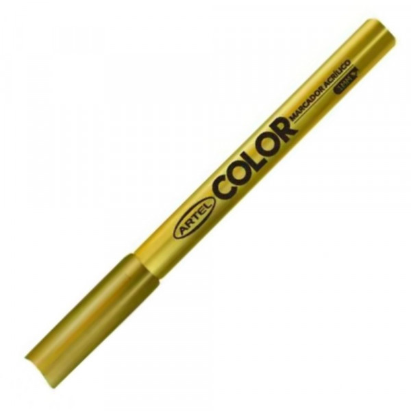 MARCADOR ACRILICO DORADO 1 MM 
