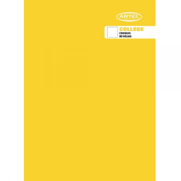 CUADERNO COLLEGE CROQUIS 80 HOJAS