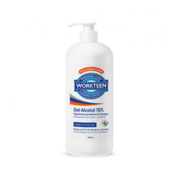 ALCOHOL GEL CON COBRE CON VALVULA 1 LT