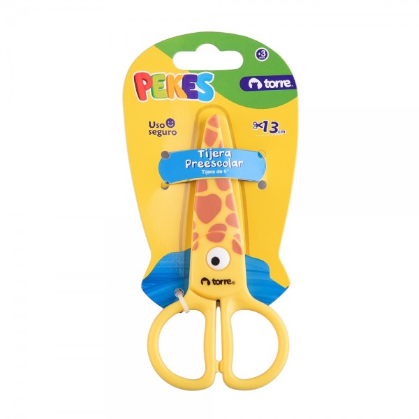 TIJERA PREESCOLAR 5 CON DISEÑO 