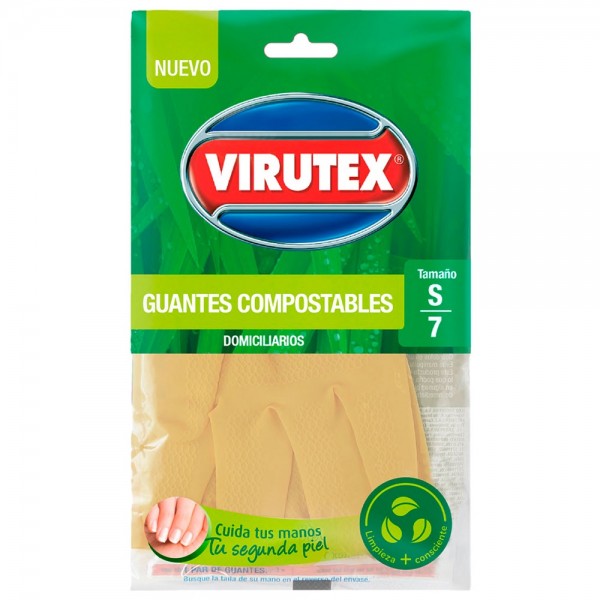 GUANTE MULTIUSO COMPOSTABLE S - CLASICA