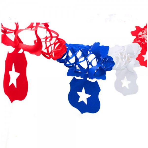 GUIRNALDA ESCUDO 27 CM X 2 MT