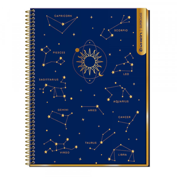 CUADERNO ASTROLOGY CARTA C7MM  120 HOJAS