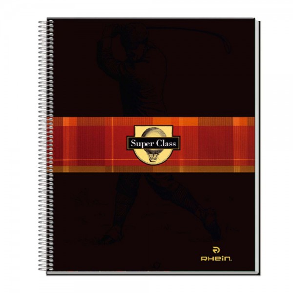 CUADERNO 1/2 OFICIO MATEMATICA 5 MM SUPERCLASS SCOTCH 150 HOJAS