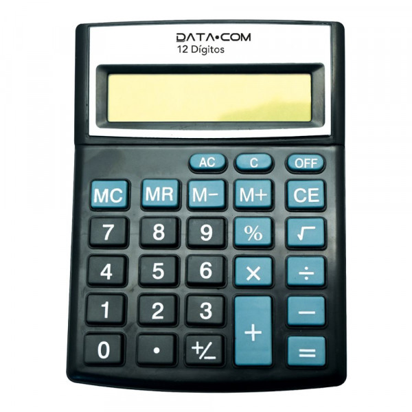 CALCULADORA ESCRITORIO 12 DIGITOS NEGRA