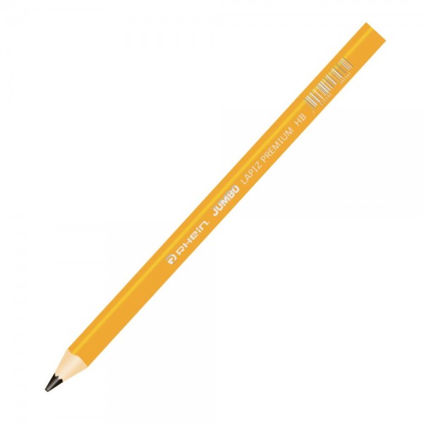 LAPIZ GRAFITO JUMBO N2 HB SIN GOMA TRIANGULAR 