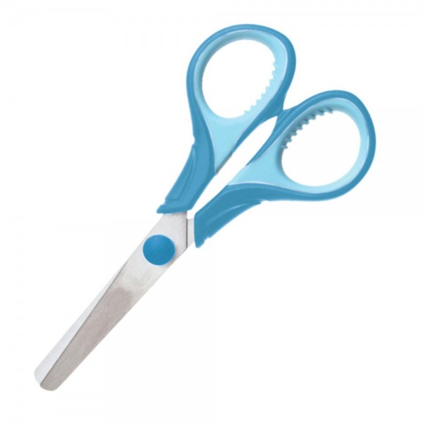 TIJERA ESCOLAR PUNTA ROMA SOFT GRIP 13 CM (5 PULG) 