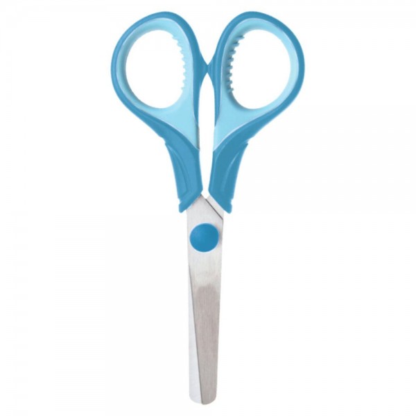 TIJERA ESCOLAR PUNTA ROMA SOFT GRIP 13 CM (5 PULG) 