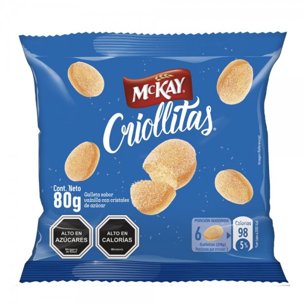 GALLETA CRIOLLITA 80 GR