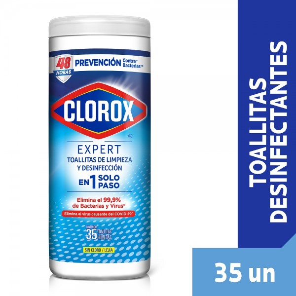 TOALLITAS DESINFECTANTES FRASCO 35 UN