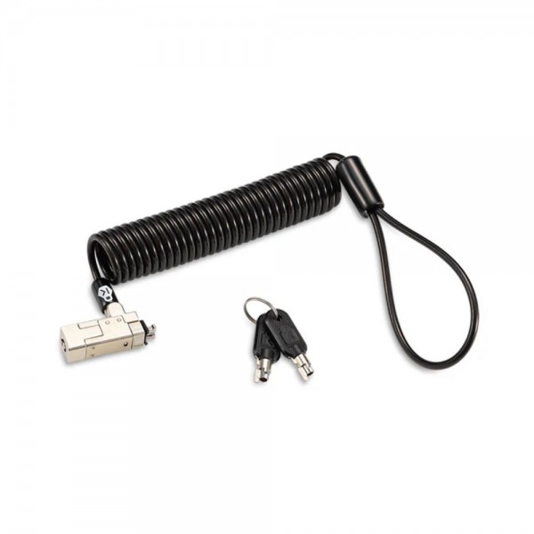 CABLE SEGURIDAD NANO ESPIRAL CON LLAVE