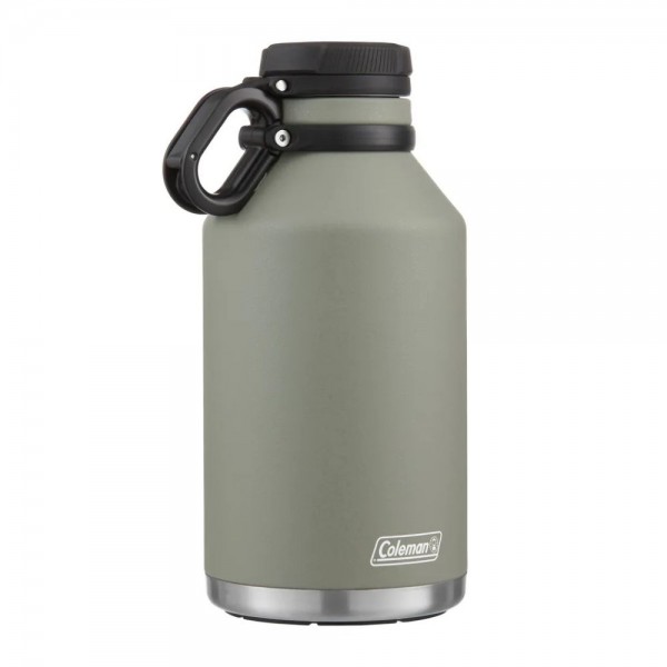 GROWLER ACERO INOXIDABLE TAPA CON CORREA BLANCO 1900 ML