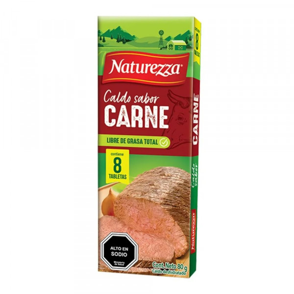 CALDO DE CARNE 8 TABLETAS 80 GR