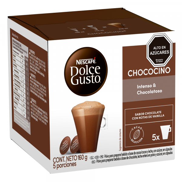CAPSULA TIPO DOLCE CHOCOCINO 10 CAPSULAS