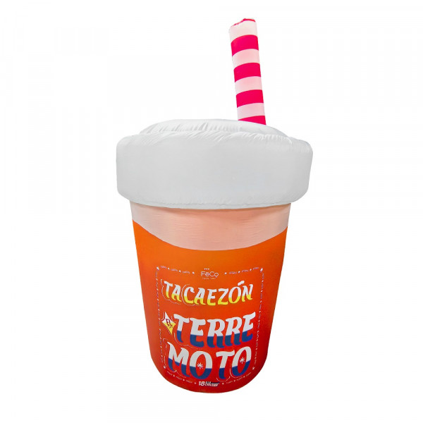 DECORACION 18 INFLABLE TERREMOTO 170 CM 1 UN