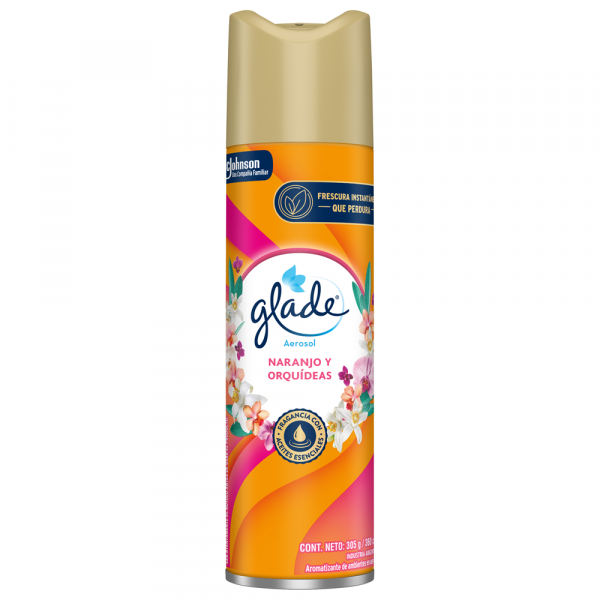 DESODORANTE AMBIENTAL AEROSOL NARANJA/ORQUIDEA 360 ML