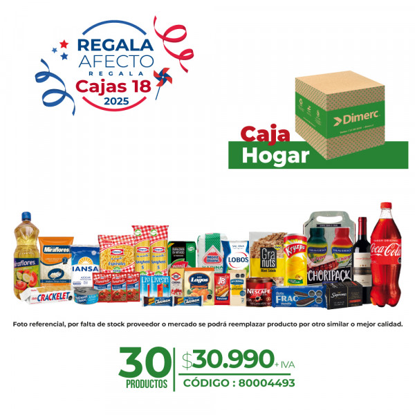 CAJA FIESTAS PATRIAS 2025 HOGAR (VERDE)
