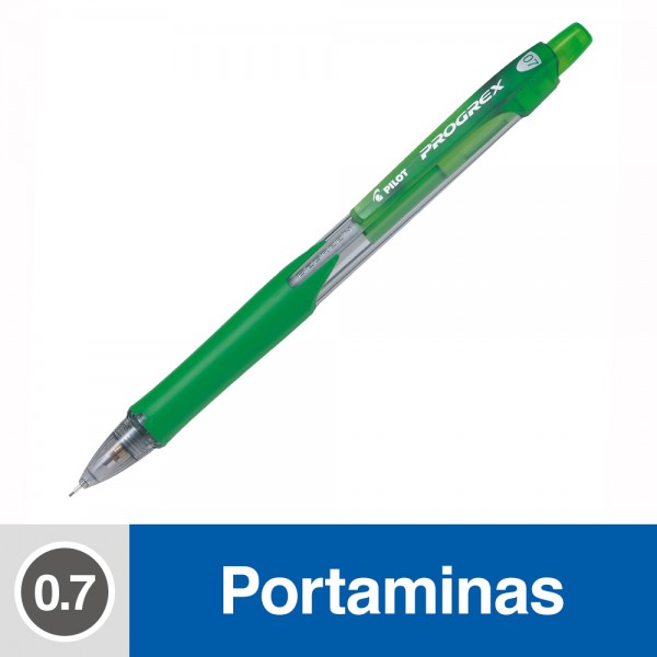 PORTAMINA 0.7 MM PLASTICO VERDE PROGEX BEGREEN