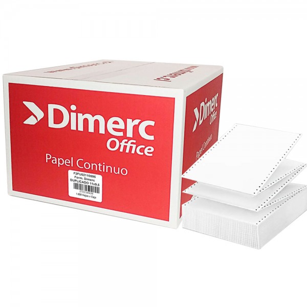 PAPEL CONTINUO AUTOCOPIADO DUPLICADO CARTA 11