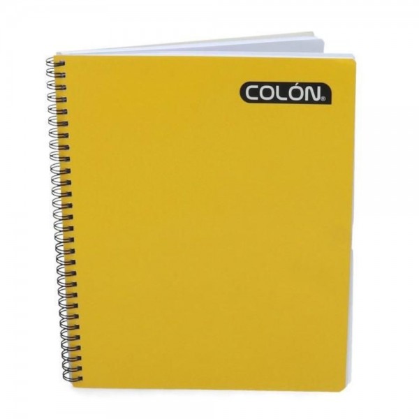 CUADERNO UNIVERSITARIO MATEMATICA LISO COLORES SURTIDOS 7 MM 100 HOJAS 