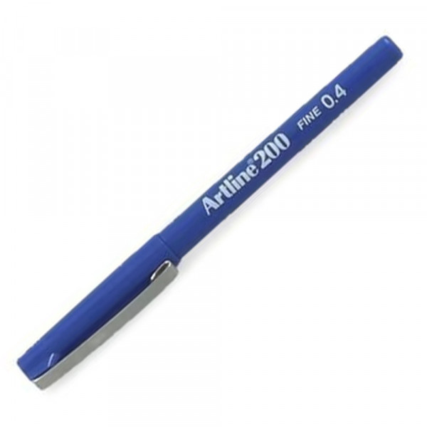LAPIZ FIBRA 0.4 MM AZUL 200