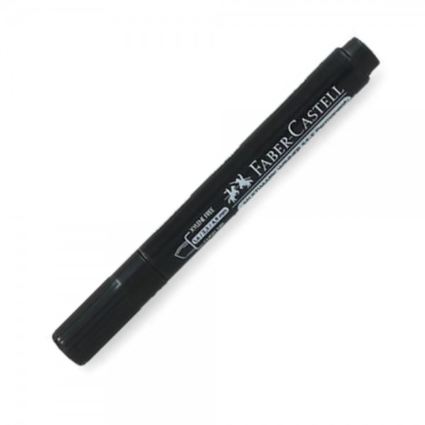 MARCADOR PERMANENTE DESECHABLE PUNTA BISELADA COLOR NEGRO N54-E