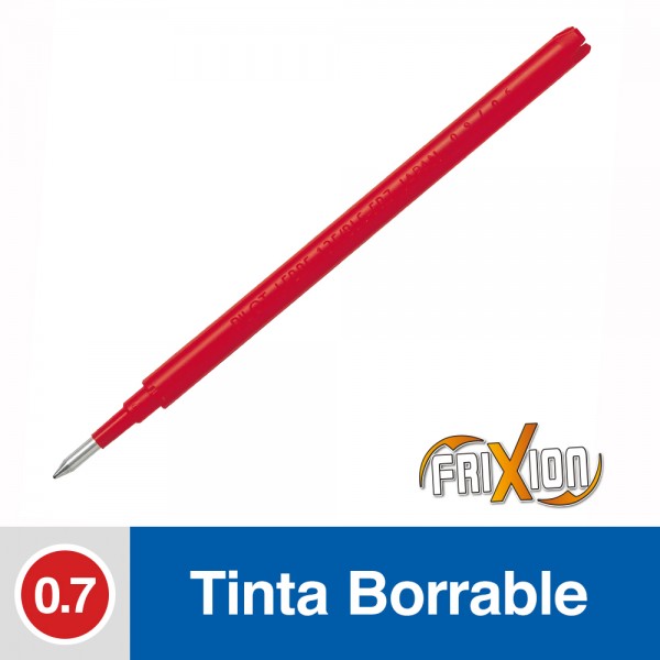 REPUESTO BOLIGRAFO ROJO FRIXION BALL BORRABLE 0.7 MM