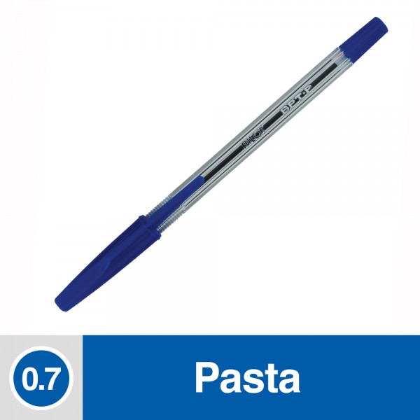 LAPIZ PASTA PUNTA FINA AZUL 0.7 MM