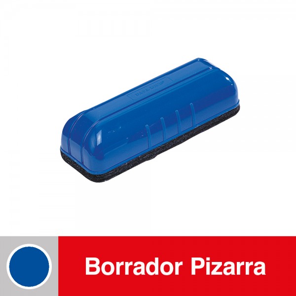 BORRADOR DE PIZARRA PLASTICO AZUL