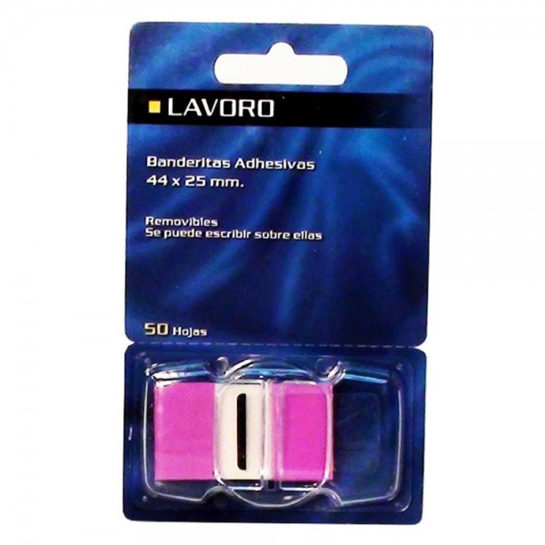 BANDERITAS ADHESIVAS TAPE FLAGS  MORADO 50 HOJAS