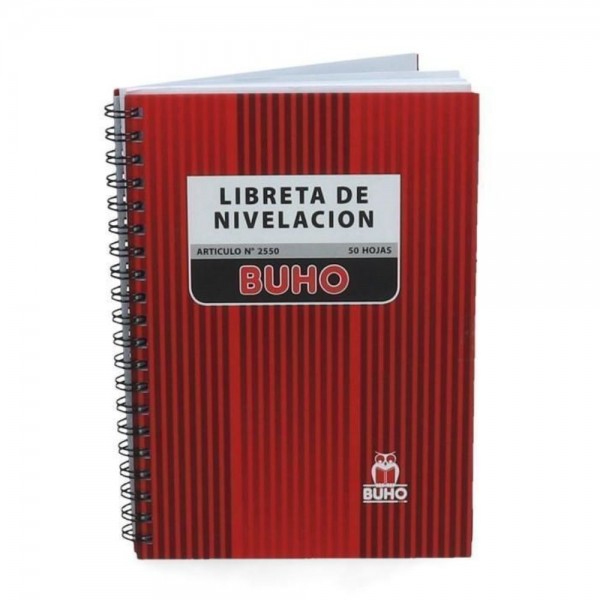 LIBRETA NIVELACION N  2550 50 HOJAS