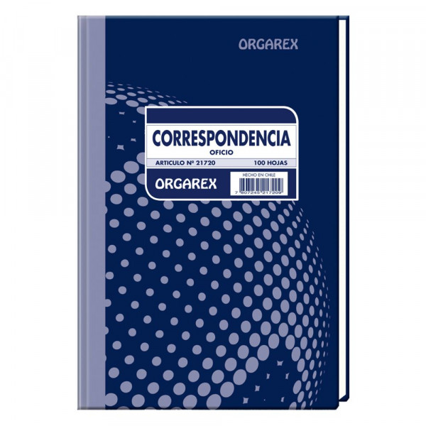 LIBRO CORRESPONDENCIA OFICIO 100 HOJAS