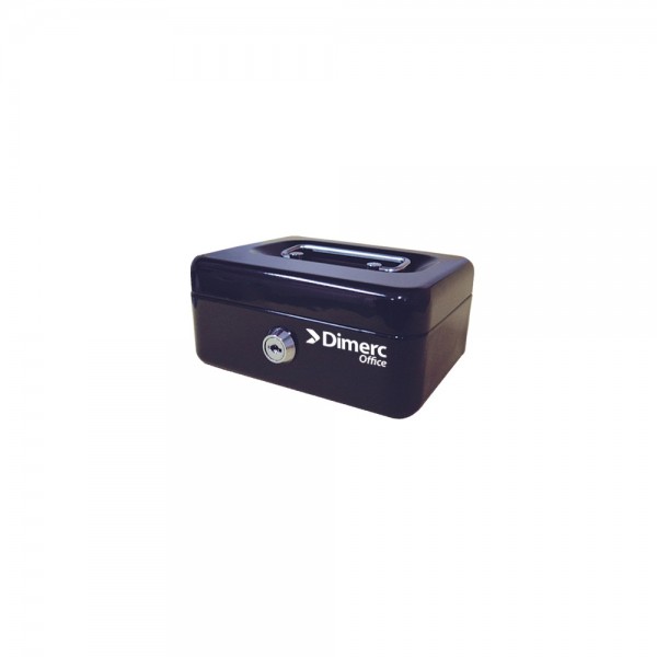 CAJA SEGURIDAD METALICA CON CHAPA 4 PULGADAS