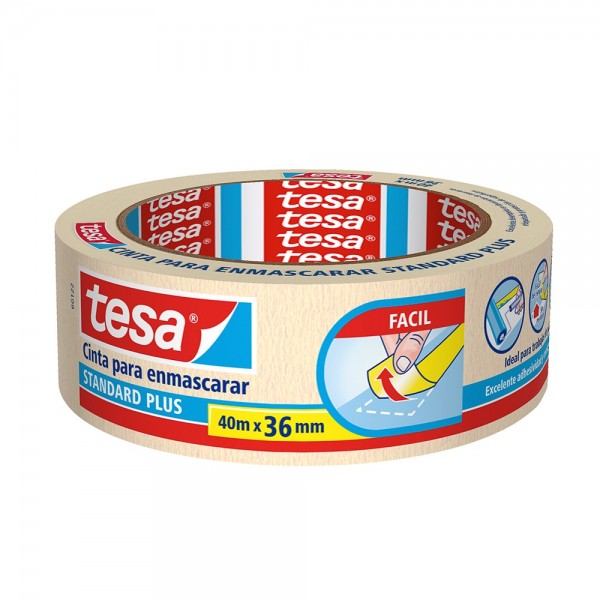 CINTA ADHESIVA MASKING 36 MM 40 MT