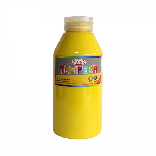 TEMPERA AMARILLO MEDIO 500 ML