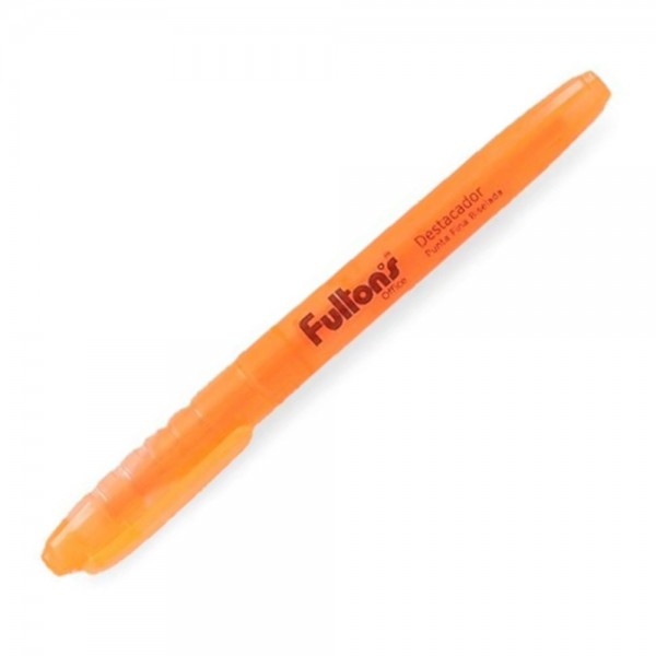 DESTACADOR BOLSILLO NARANJA PUNTA BISELADA