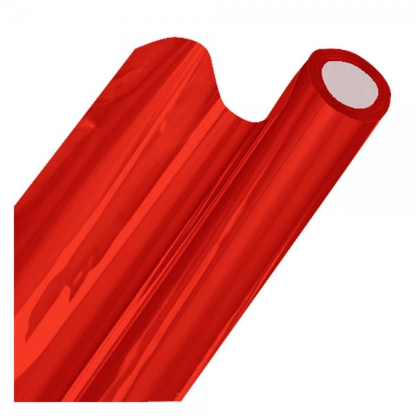 PAPEL METALICO 50 X 70 CM COLOR ROJO