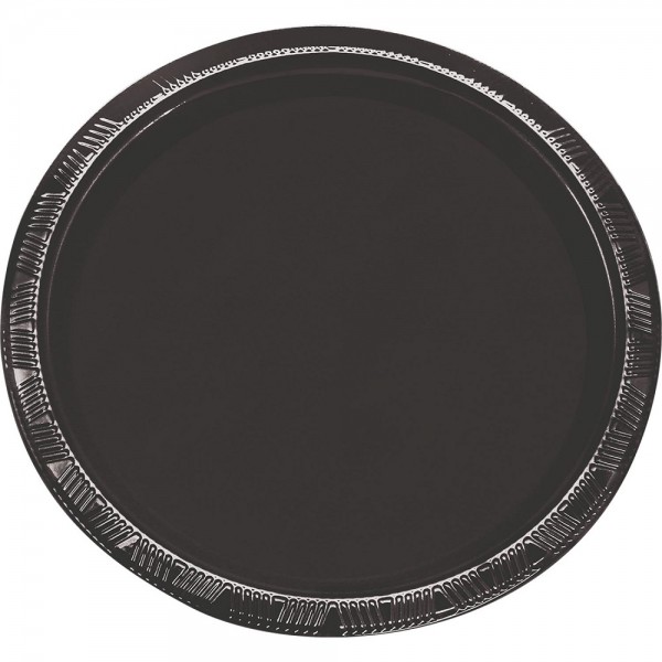 SET 10 PLATOS ROJOS 17,5 CM