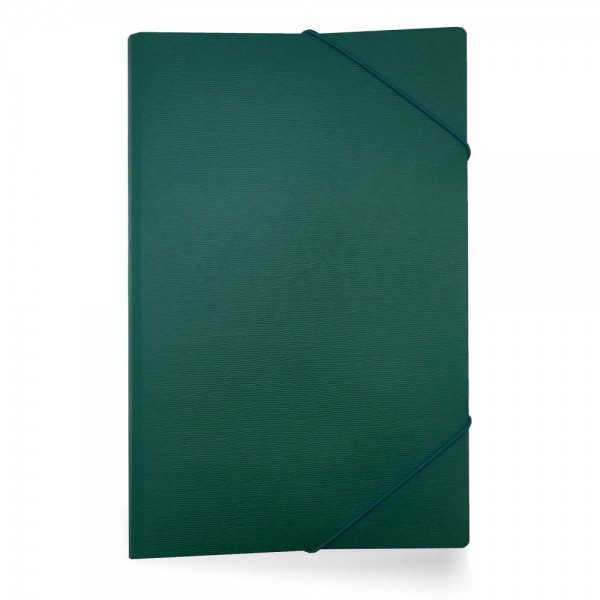 CARPETA CON ELASTICO PP OFICIO VERDE
