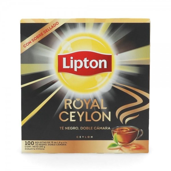 TE NEGRO CEYLAN ROYAL 100 BOLSAS