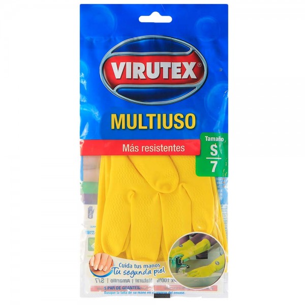 GUANTE LATEX MULTIUSO TALLA S