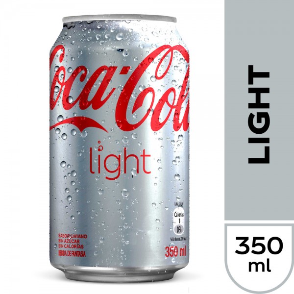BEBIDA COCA COLA LIGHT LATA 350 CC