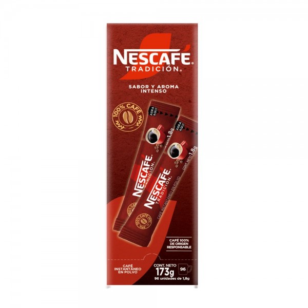 CAFE INSTANTANEO TRADICIÓN STICK 1.8 GR 96 UN