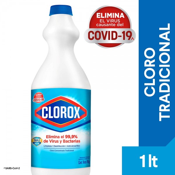 CLORO TRADICIONAL 1 LT MULTISUPERFICIES