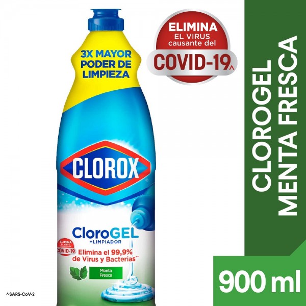CLORO GEL 900 ML MENTA EUCALIPTUS
