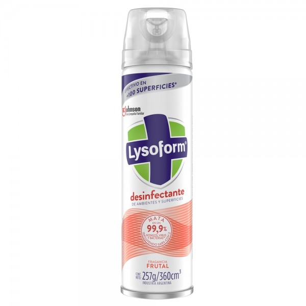 DESINFECTANTE AMBIENTAL AEROSOL FRUTAL 360 ML 