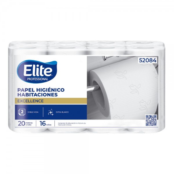 PAPEL HIGIENICO DOBLE HOJA 16 ROLLOS X 20 MT