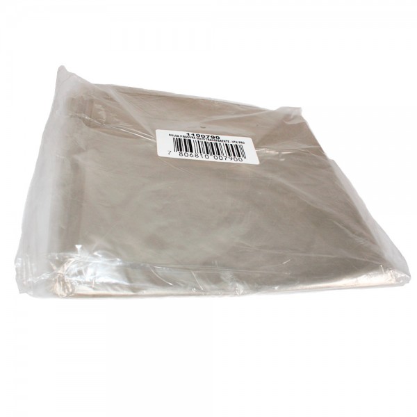 BOLSA BASURA PLANA 50X70 10 UN TRANSPARENTE